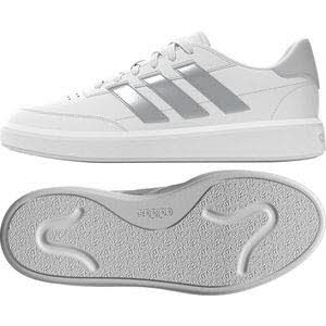 Adidas Damen Sneaker COURTBLOCK,FTWWHT/SILVMT/GRETW