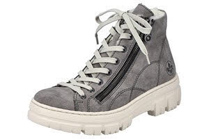 Rieker Da Schnürstiefel WF flach HWK Damen Stiefel