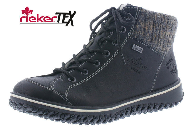 Rieker Da Schnürstiefel WF flach