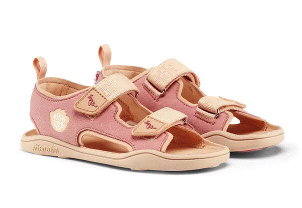 Affenzahn Mädchen Sandalen Airy Flamingo