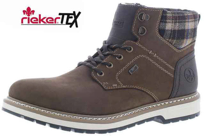 Rieker Herren Schnürstiefel HWK Herren Stiefel
