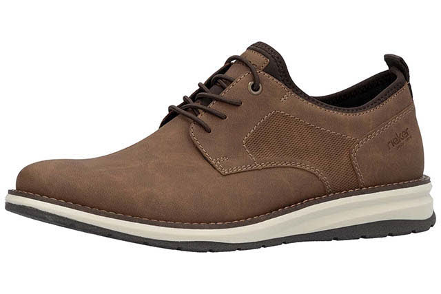 Rieker Herrer Schnürer Knöchelhoch HWK Herren Halbschuhe