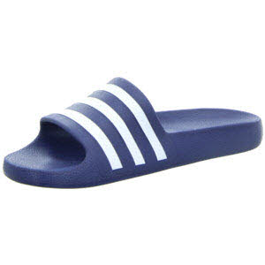 Adidas Damen Badeschuhe ADILETTE AQUA,DKBLUE/FTWWHT/DKBLUE