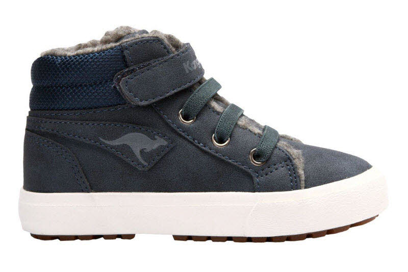 Kangaroos Babystiefel geschnür KaVu III,dk navy/grey
