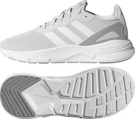 Adidas Damen Sneaker NEBZED,DSHGRY/FTWWHT/SILVMT