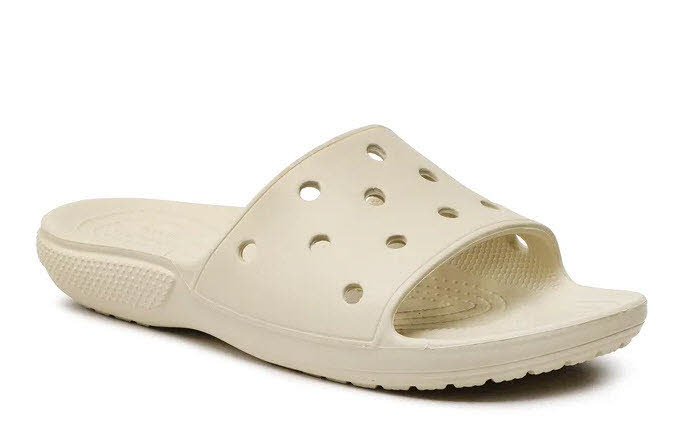Crocs Damen Badeschuhe Classic Crocs Slide Bone