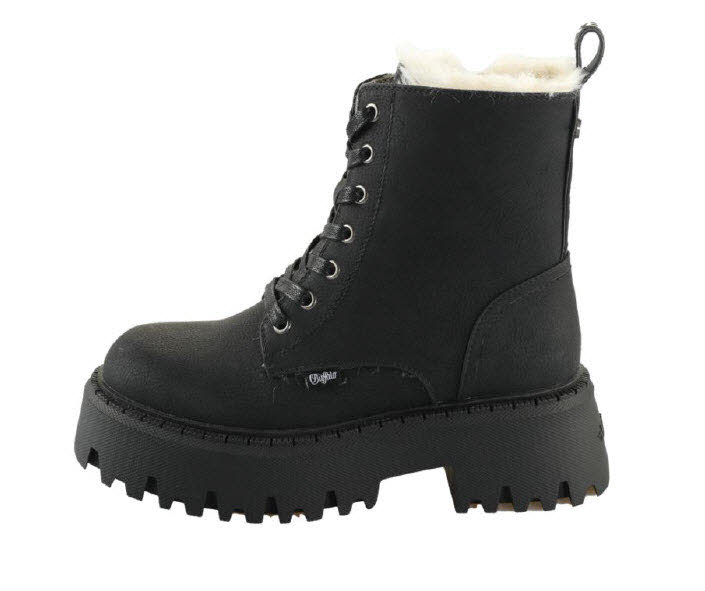Buffalo Da Steifel WF Kurzschaft Absattz Aspen Lace Up Warm