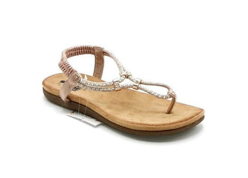 2Go Fashion Zehentrenner Sandale Damen Sandalen